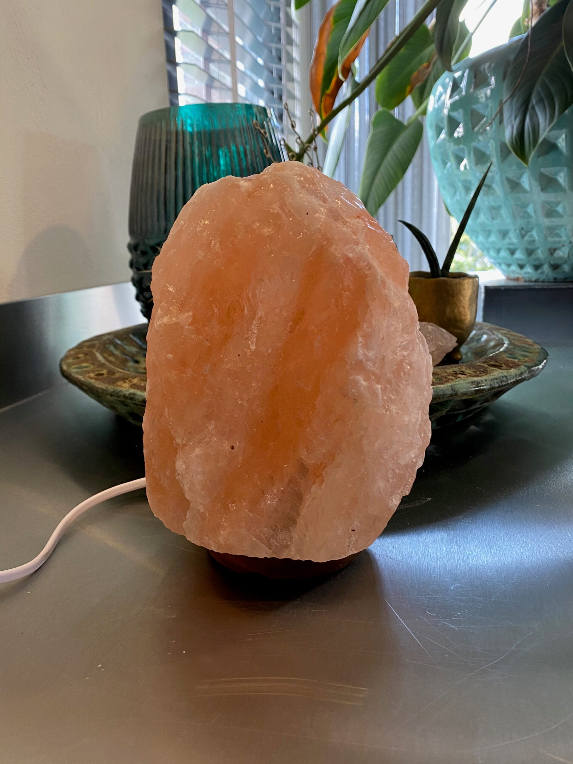 zoutlamp oranje