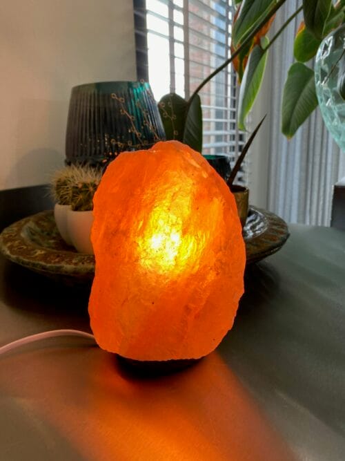 zoutlamp oranje