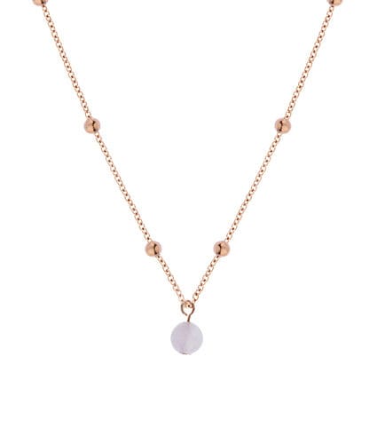 rozenkwarts-staal ketting