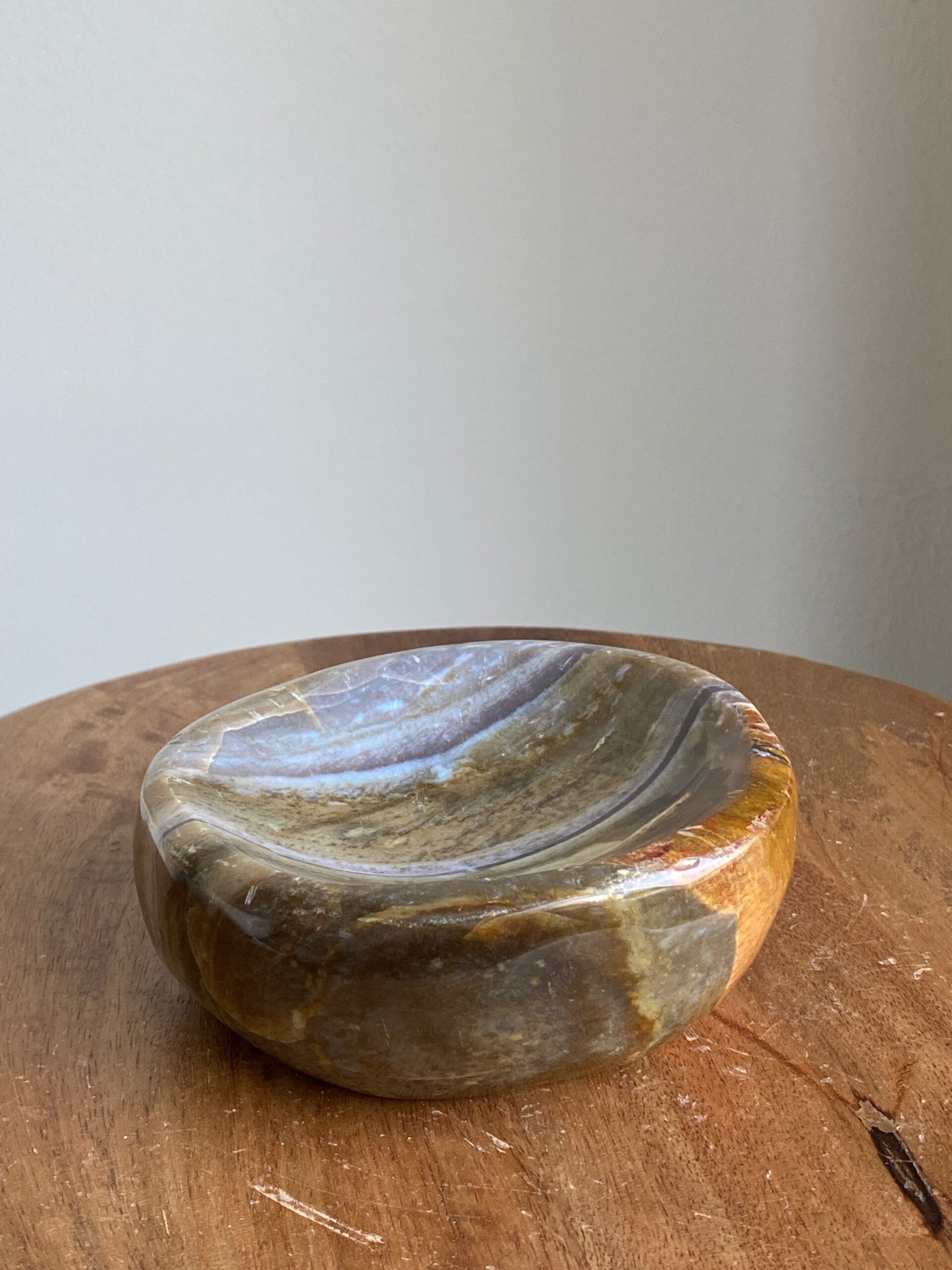 Jaspis schaal rond