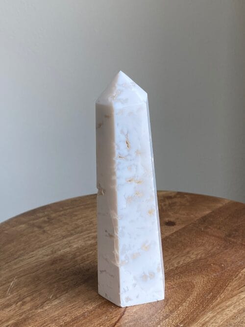Witte agaat druzy