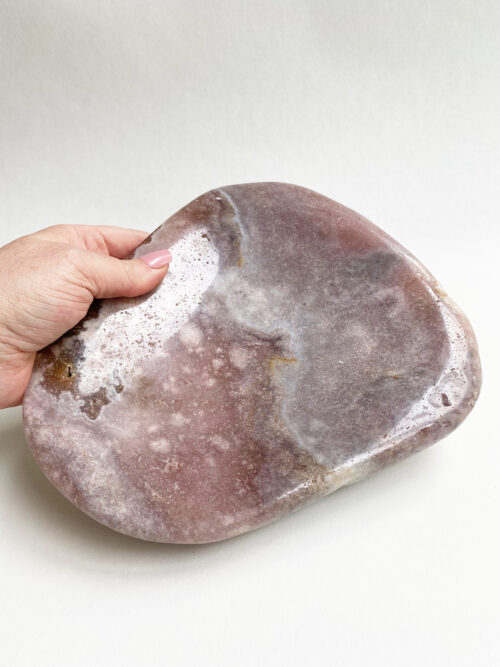 Roze Amethist schaal