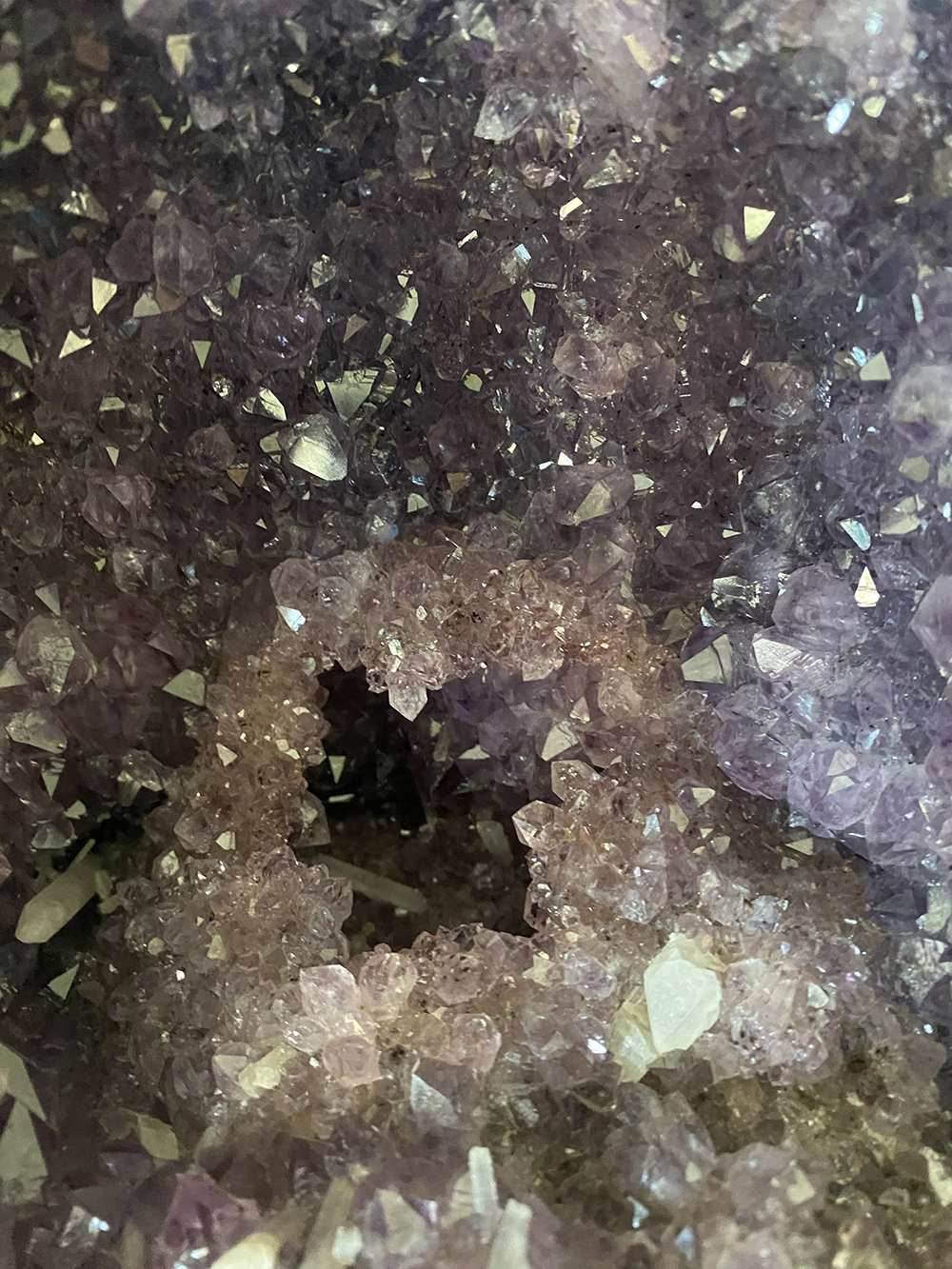 Amethist kathedraal paar