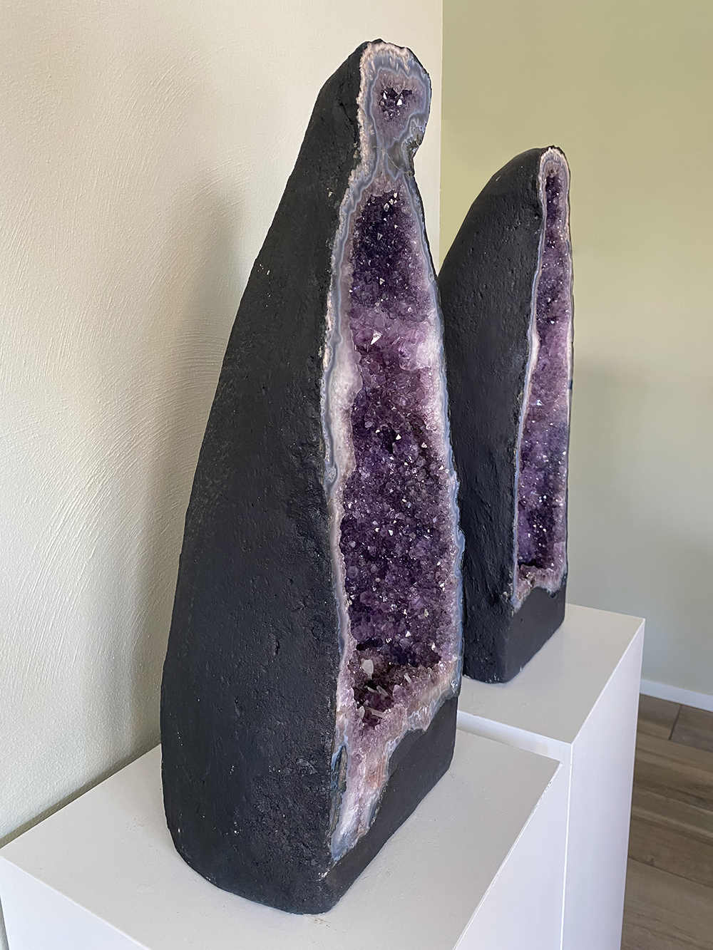 Amethist kathedraal paar