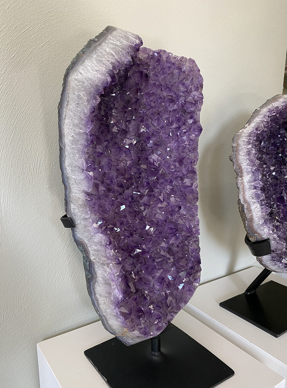 Amethist op standaard