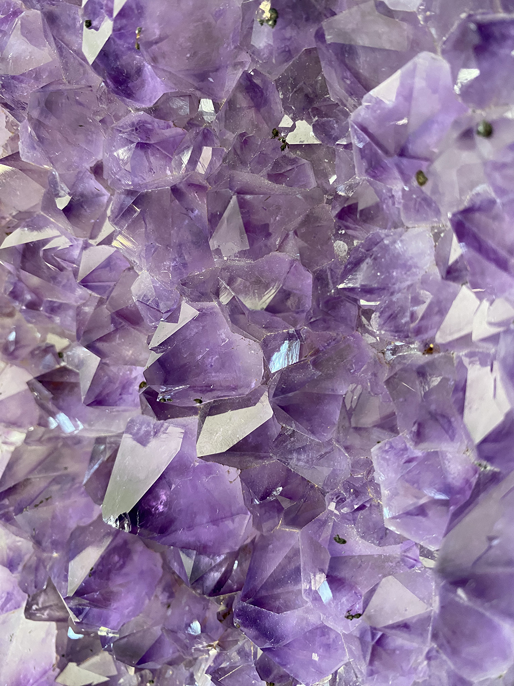 Amethist op standaard