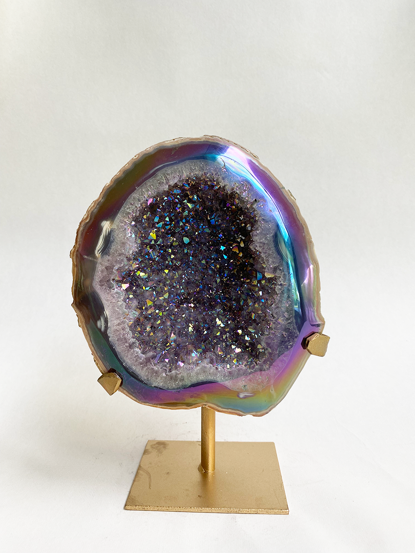 Agaat aura op standaard