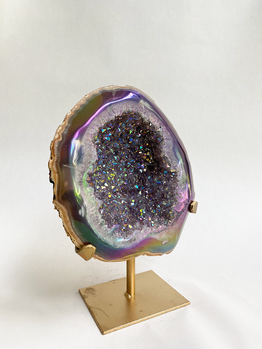 Agaat aura op standaard