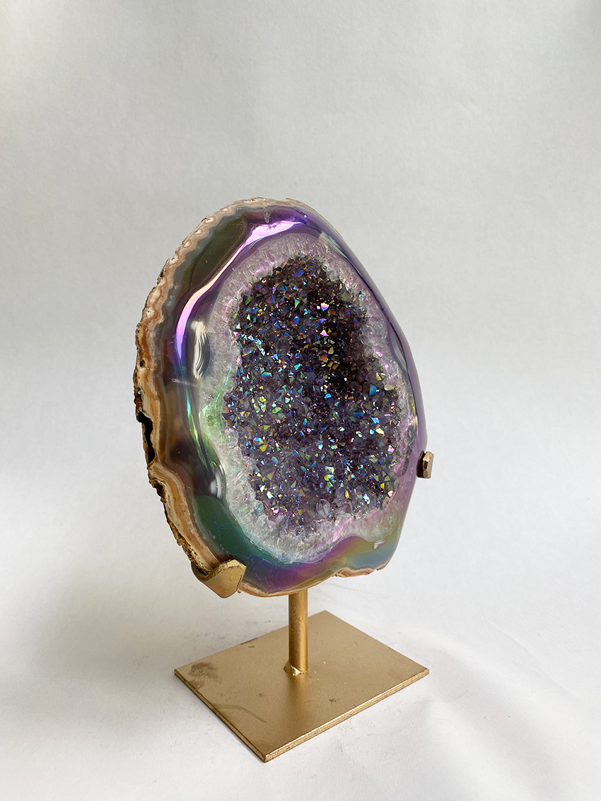 Agaat aura op standaard