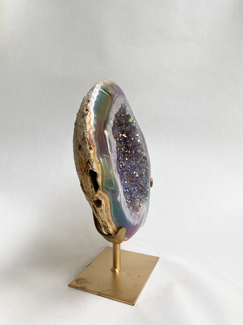 Agaat aura op standaard