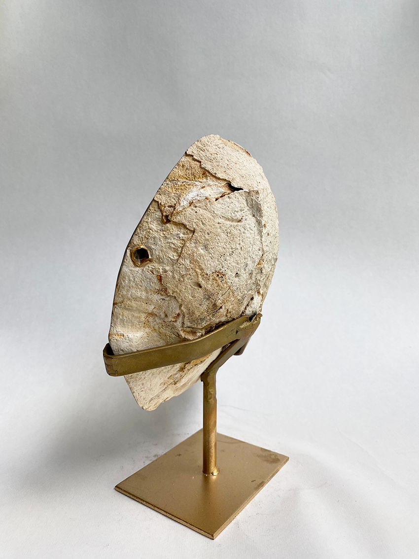 Agaat aura op standaard