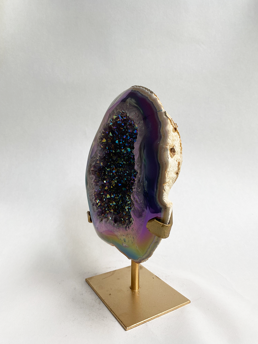 Agaat aura op standaard