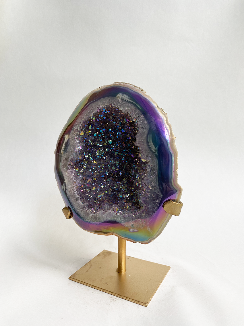 Agaat aura op standaard