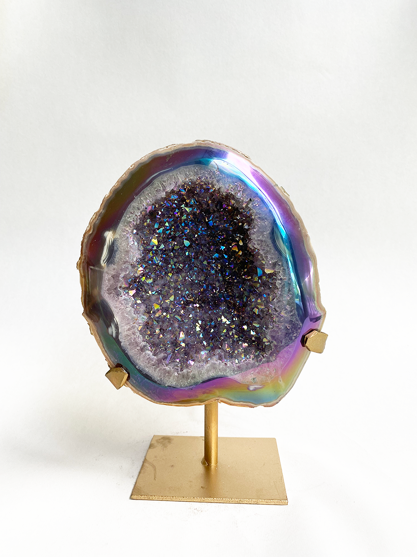 Agaat aura op standaard