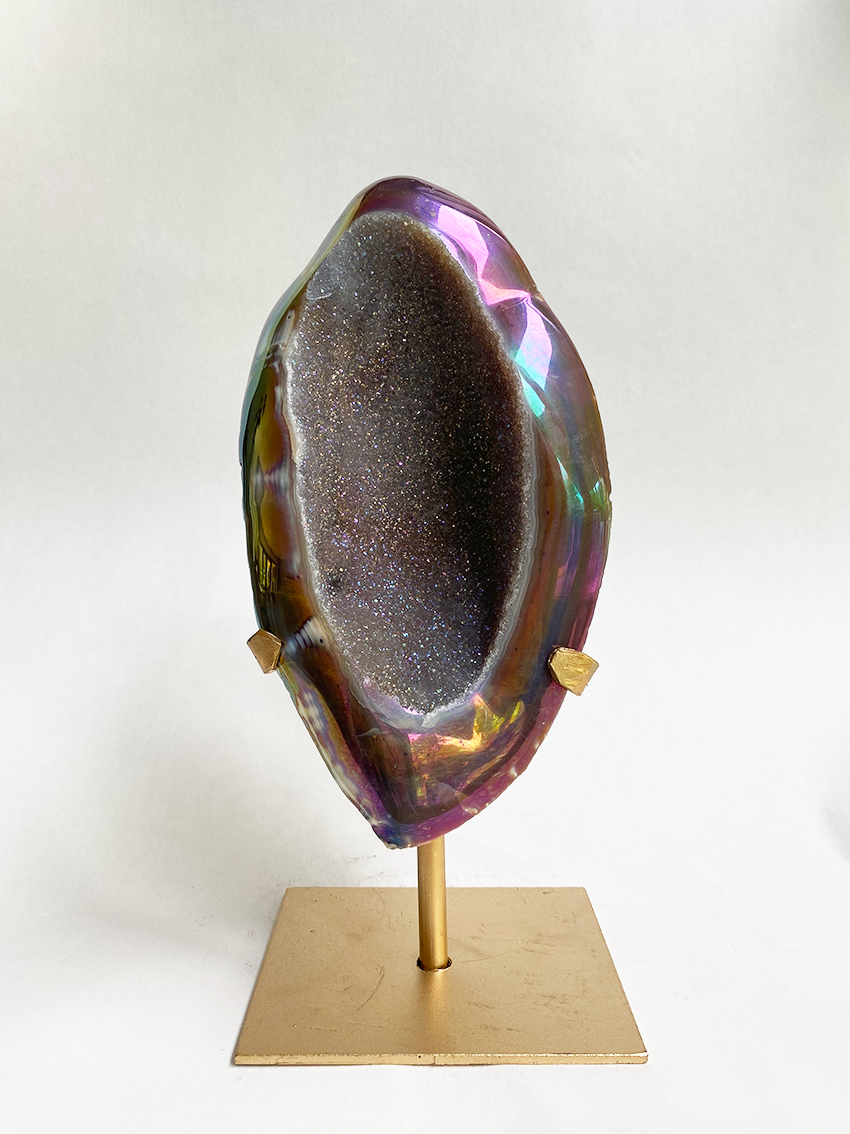 Agaat aura op standaard