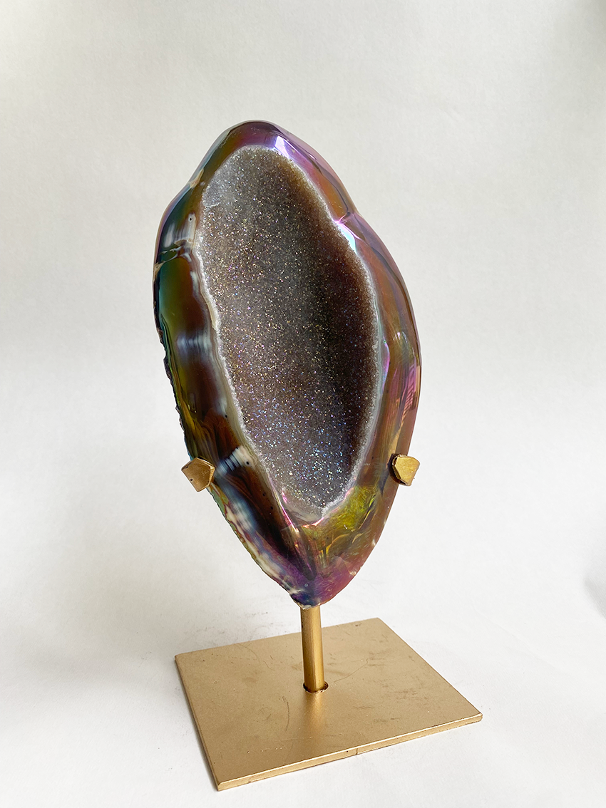 Agaat aura op standaard