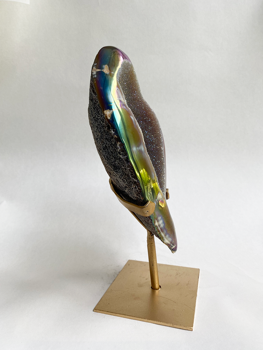 Agaat aura op standaard