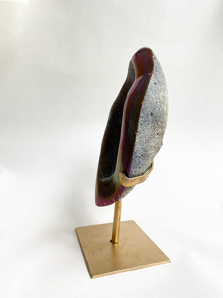 Agaat aura op standaard