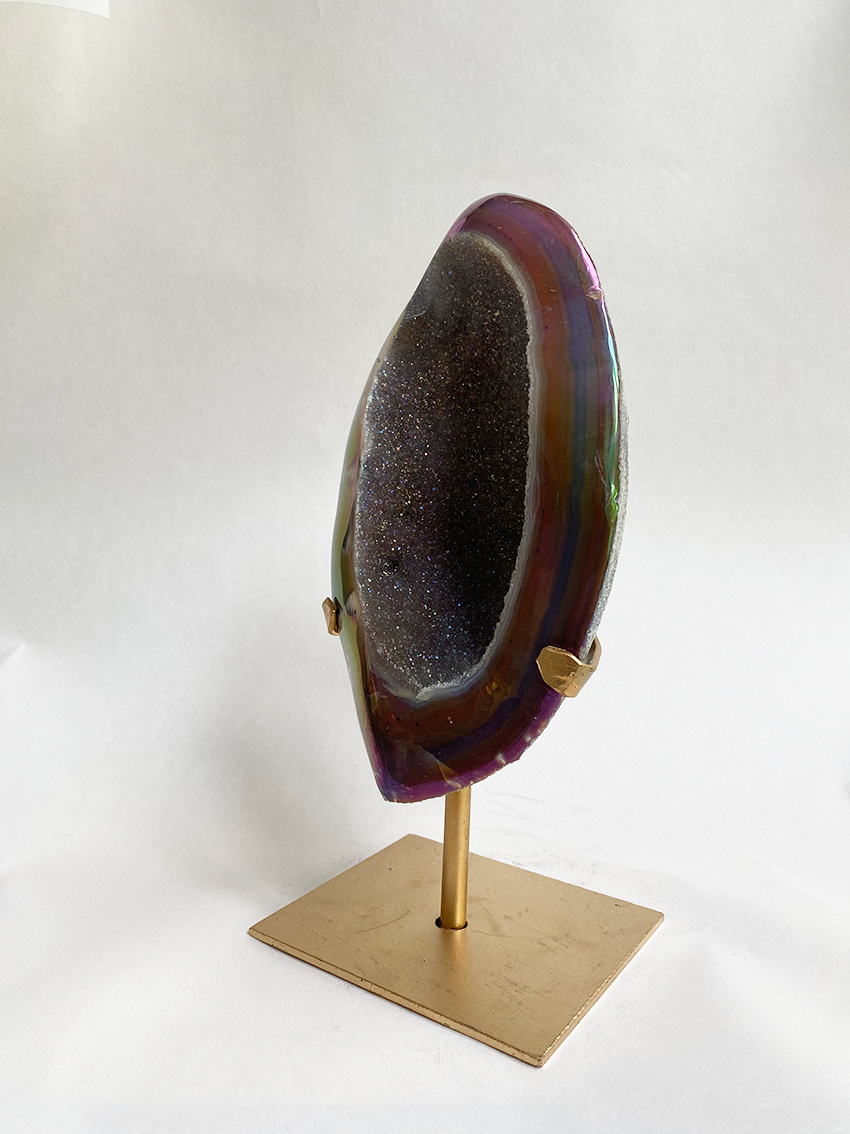 Agaat aura op standaard