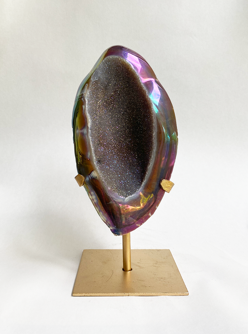 Agaat aura op standaard