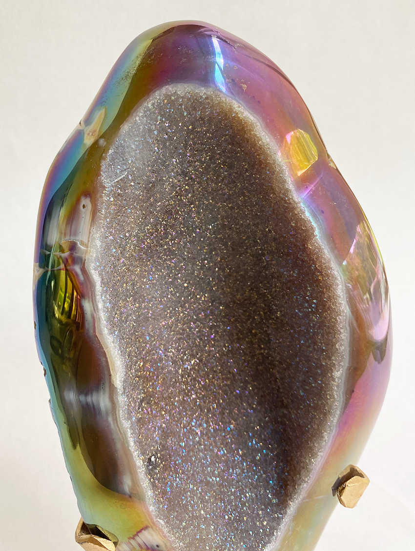 Agaat aura op standaard