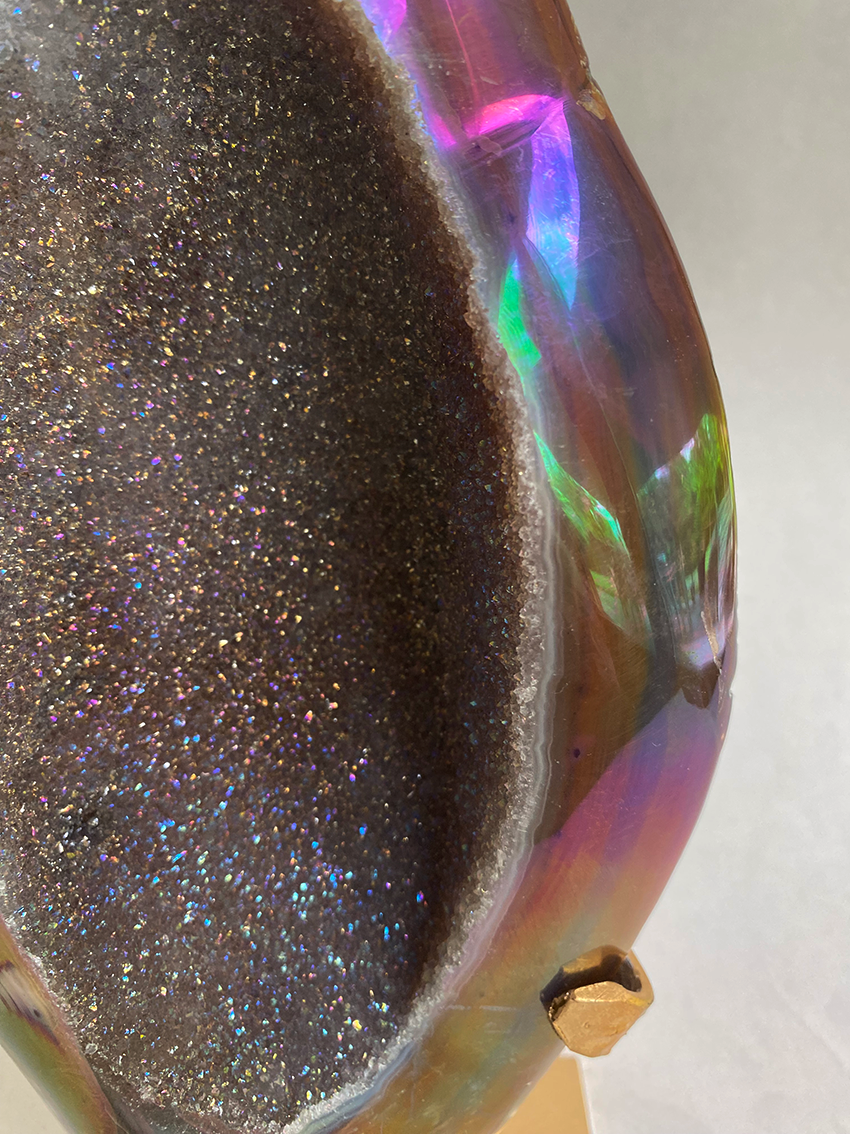 Agaat aura op standaard