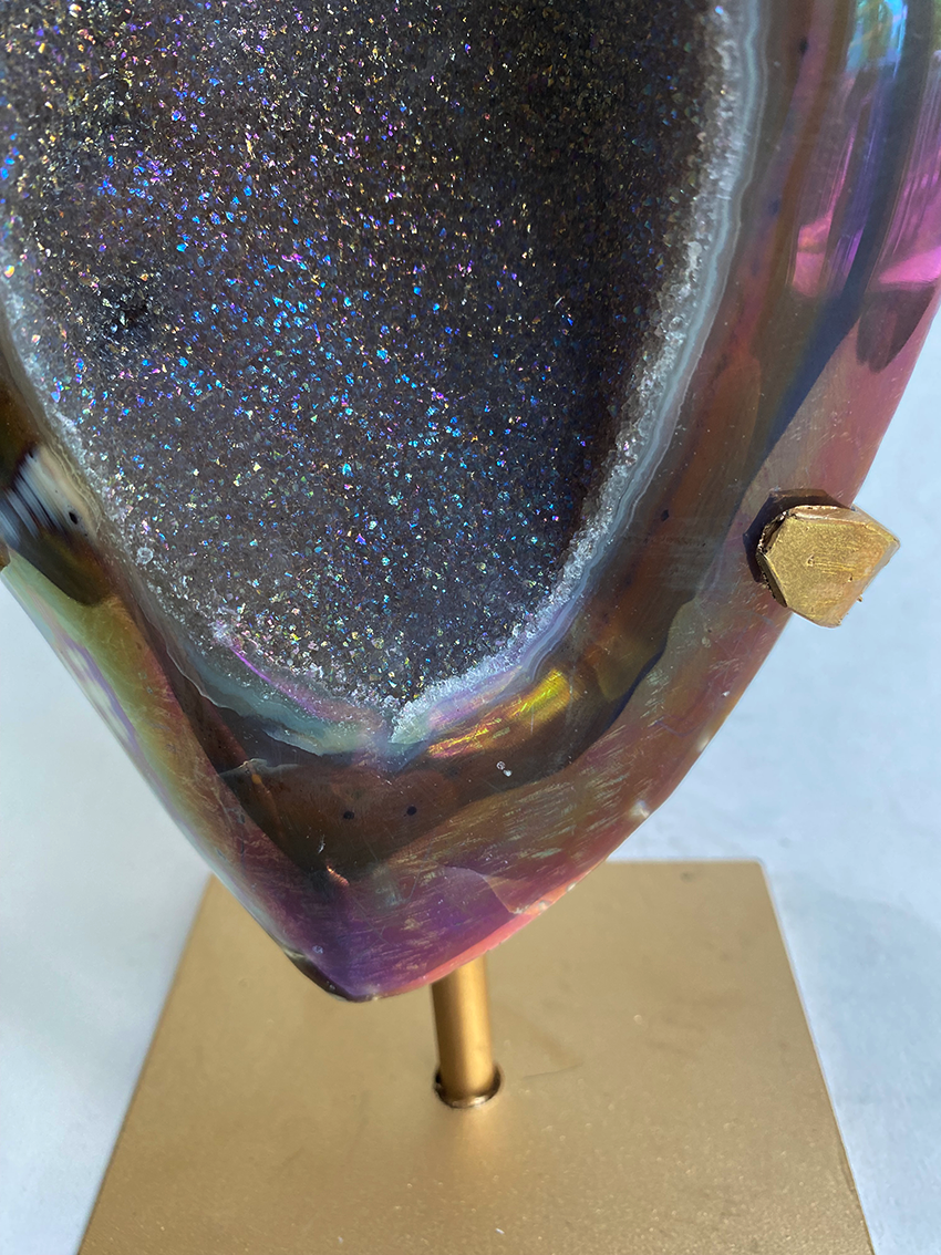 Agaat aura op standaard