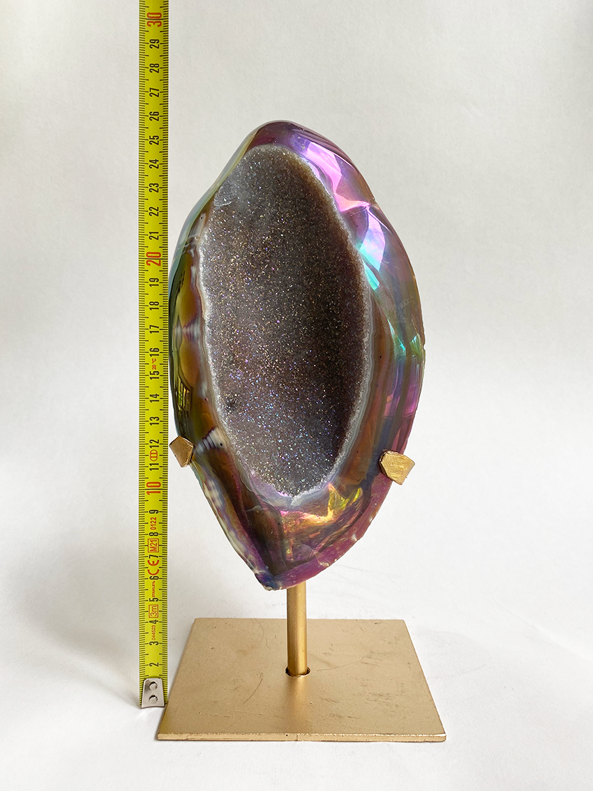 Agaat aura op standaard