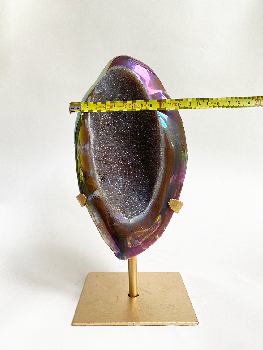 Agaat aura op standaard