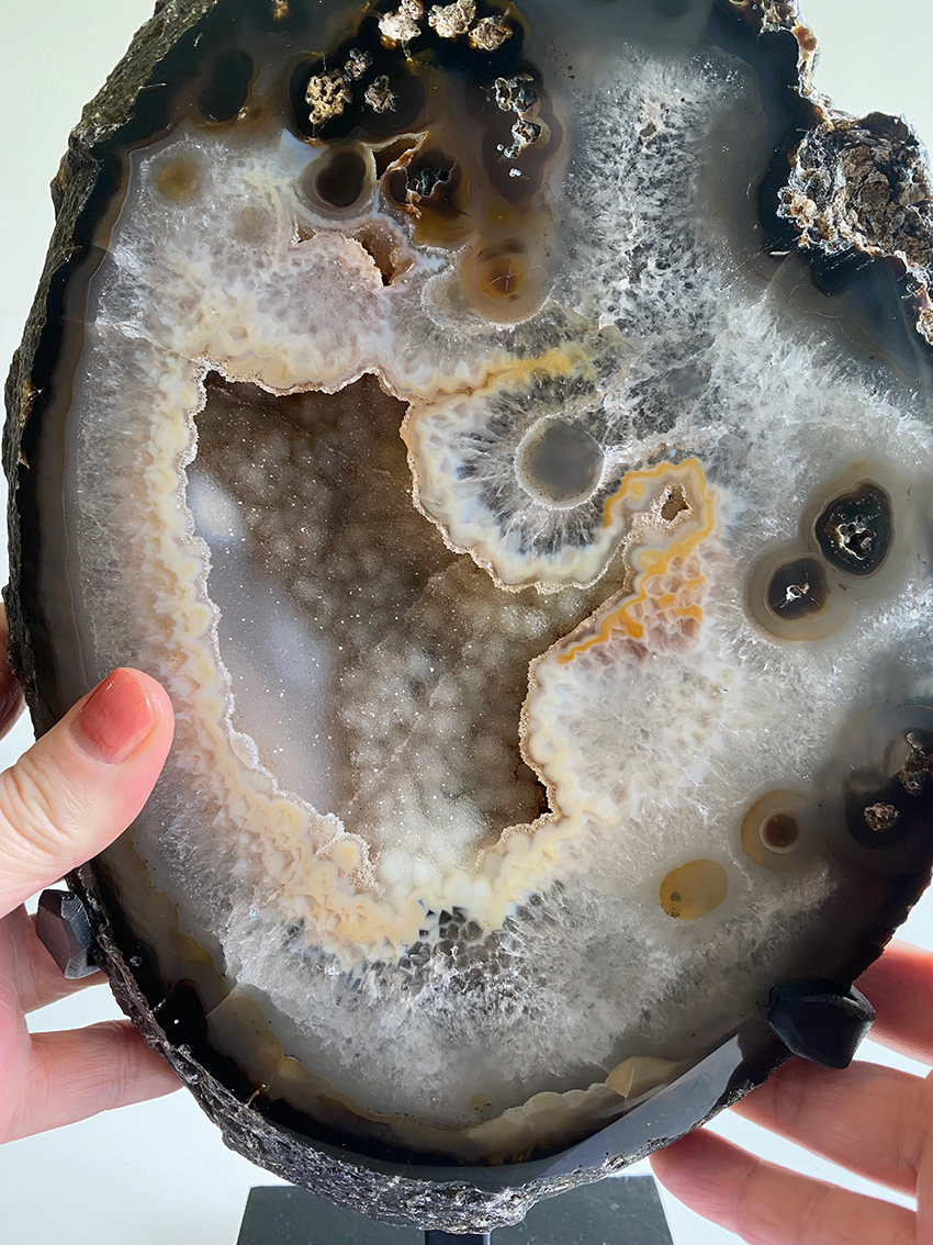 Agaat op standaard Agaat op standaard