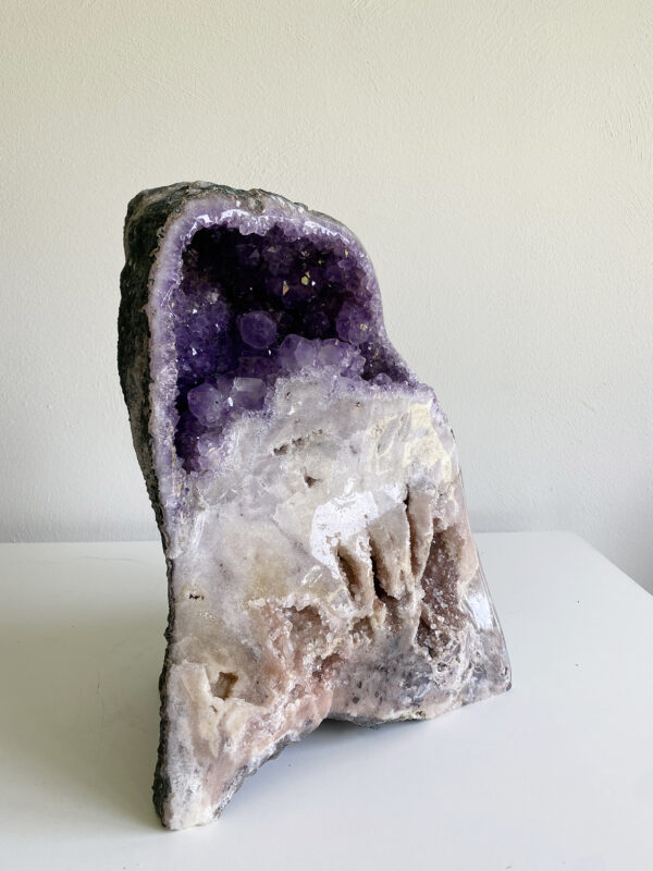 Amethist & roze amethist [Chalcedoon]