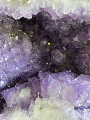 Amethist & roze amethist [Chalcedoon]