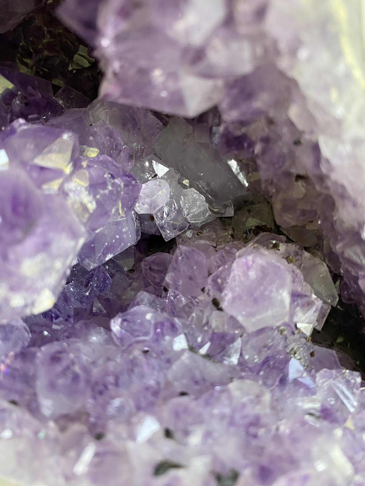 Amethist & roze amethist [Chalcedoon]