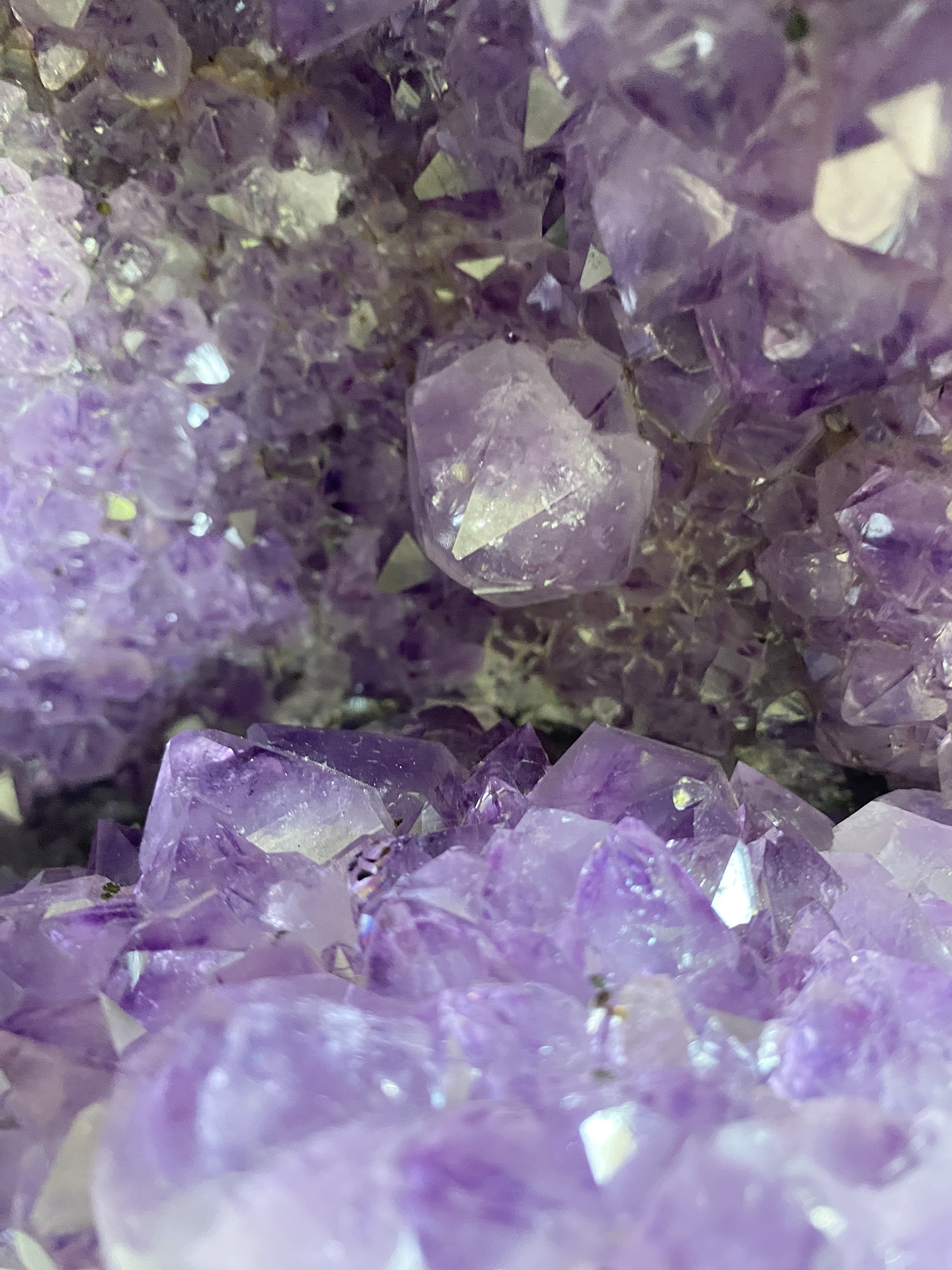 Amethist & roze amethist [Chalcedoon]