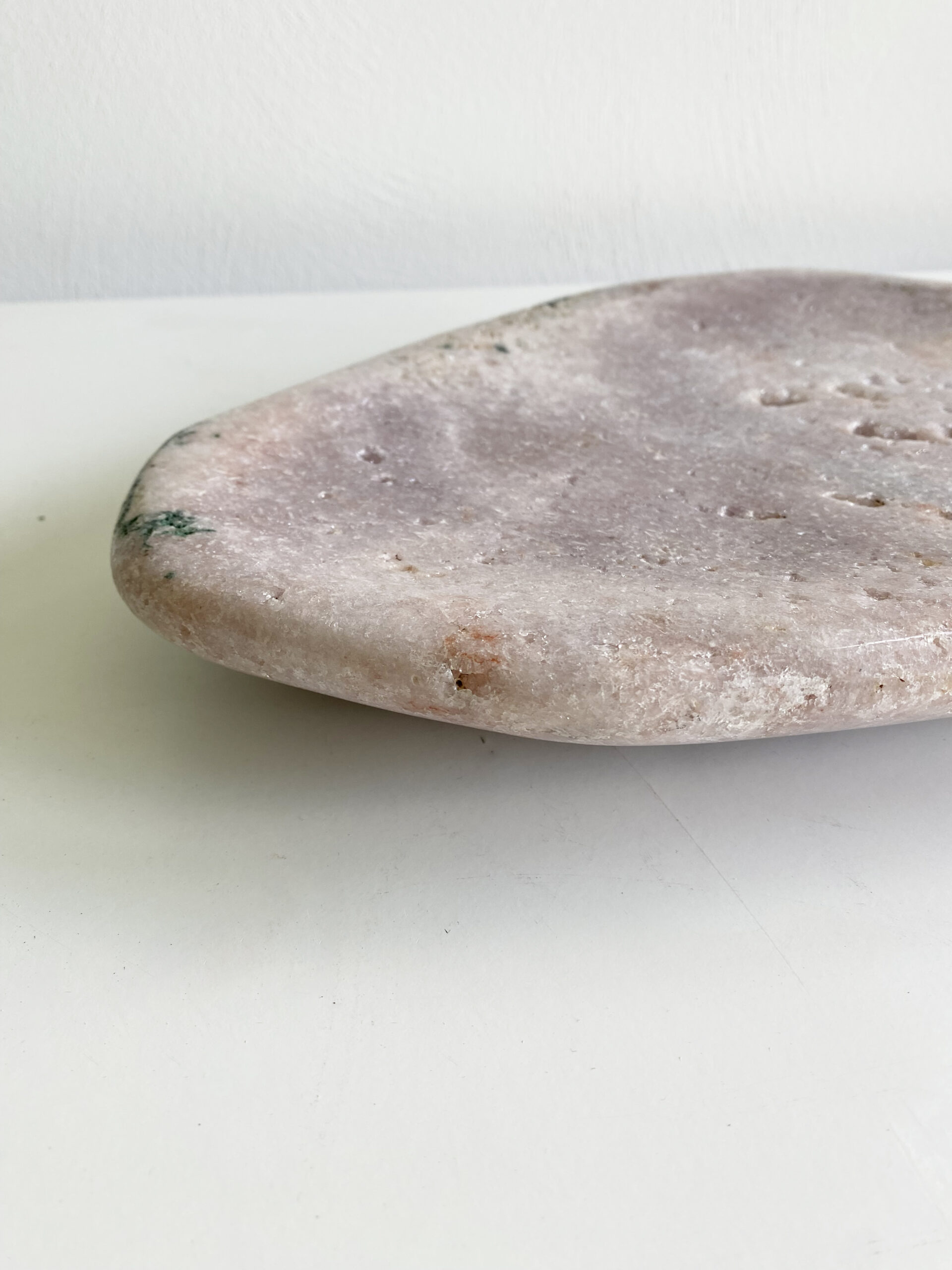 Roze amethist schaal Roze amethist schaal